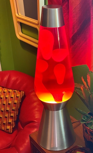 These two really large lava lamps were purchased online from Wal*Mart.
