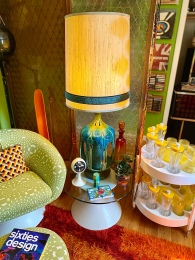 We purchased two of these lava glaze lamps at an antique shop up in Paradise CA.